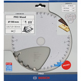 Bosch PRO Wood Lama per sega circolare 190 mm 