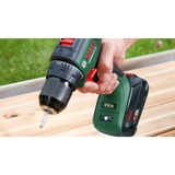 Bosch Universal Impact 18V-60 1900 Giri/min Senza chiave 1,3 kg Nero, Verde, Trapano avvitatore verde/Nero, Trapano con impugnatura a pistola, Senza chiave, Senza spazzola, Nero, Verde, 1,3 cm, 1900 Giri/min