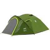 Coleman 2209416 Darwin 3 Plus BlackOut, Tenda verde scuro/verde chiaro