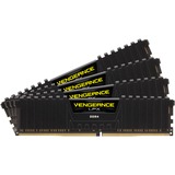 Corsair Vengeance LPX 64GB DDR4-2400 memoria 4 x 16 GB 2400 MHz Nero, 64 GB, 4 x 16 GB, DDR4, 2400 MHz, 288-pin DIMM, Nero