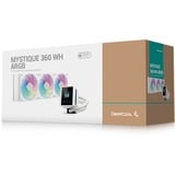 DeepCool MYSTIQUE 360 ARGB, Raffreddamento ad acqua bianco