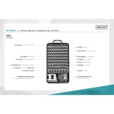 Digitus Set di cacciaviti per meccanici di precisione, Set di bit Nero/trasparente
