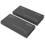 Digitus Set extender HDMI KVM 4K HDBaseT, Estensione HDMI Nero