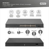 Digitus Switch PoE Gigabit 24 porte DN-95348-2, Interruttore 