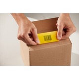 Dymo 2133400 etichetta autoadesiva Rettangolo con angoli arrotondati Rimovibile Giallo 220 pz Giallo, Rettangolo con angoli arrotondati, Rimovibile, Nero su giallo, 54 x 110 mm, Universale