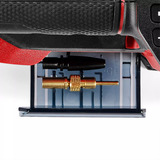 EINHELL Power X-Change Compressore d'aria per auto a batteria CE-CC 18/23 D Li-Solo, 18 Volt rosso/Nero