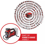EINHELL Power X-Change Compressore d'aria per auto a batteria CE-CC 18/23 D Li-Solo, 18 Volt rosso/Nero