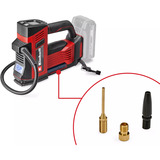 EINHELL Power X-Change Compressore d'aria per auto a batteria CE-CC 18/23 D Li-Solo, 18 Volt rosso/Nero