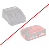 EINHELL Power X-Change Compressore d'aria per auto a batteria CE-CC 18/23 D Li-Solo, 18 Volt rosso/Nero