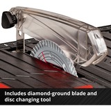 EINHELL TE-TC 18/115 Li - Solo, Tagliapiastrelle rosso/Nero