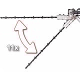 EINHELL Tagliasiepi / sega a asta elettrica GC-HC 90/2046 T rosso/Nero