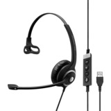 EPOS | Sennheiser | SENNHEISER IMPACT SC 230 USB MS II Auricolare Cablato A Padiglione Ufficio USB tipo A Nero Nero, Cablato, Ufficio, 50 - 18000 Hz, 58 g, Auricolare, Nero