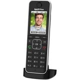FRITZ! 20002964 FRITZ!Fon C6 Black Nero, FRITZ!Fon 20002964 C6 Black, Telefono DECT, Cornetta wireless, Telefono con vivavoce, 300 voci, Identificatore di chiamata, Nero