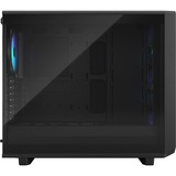 Fractal Design Meshify 2 Lite Nero Nero, PC, Nero, ATX, EATX, micro ATX, Mini-ITX, Acciaio, Vetro temperato, Multi, Ventole