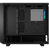 Fractal Design Meshify 2 Lite Nero Nero, PC, Nero, ATX, EATX, micro ATX, Mini-ITX, Acciaio, Vetro temperato, Multi, Ventole