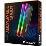 GIGABYTE AORUS RGB memoria 16 GB 2 x 8 GB DDR4 3733 MHz grigio, 16 GB, 2 x 8 GB, DDR4, 3733 MHz, 288-pin DIMM
