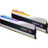 G.Skill Trident Z RGB Z5 memoria 32 GB 2 x 16 GB DDR5 5600 MHz argento, 32 GB, 2 x 16 GB, DDR5, 5600 MHz, 288-pin DIMM, Nero, Bianco