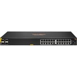 Hewlett Packard Enterprise Aruba 6000 24G Class4 PoE 4SFP 370W Gestito L3 Gigabit Ethernet (10/100/1000) Supporto Power over Ethernet (PoE) 1U Gestito, L3, Gigabit Ethernet (10/100/1000), Supporto Power over Ethernet (PoE), Montaggio rack, 1U
