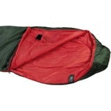 High Peak Lite Pak 1200, Sacco a pelo verde/Rosso
