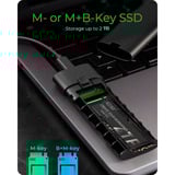 ICY BOX Spade Case 1806, Disk enclosure Nero