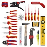 KNIPEX 00 21 33 E, Set di strumenti Nero