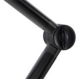 Kensington Braccio A1020, Supporto Nero, Asta di supporto per microfono, Base di supporto da tavolo, Nero, Alluminio, Plastica, Acciaio, Acciaio, 3/8"