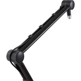 Kensington Braccio A1020, Supporto Nero, Asta di supporto per microfono, Base di supporto da tavolo, Nero, Alluminio, Plastica, Acciaio, Acciaio, 3/8"