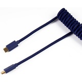 Keychron CAB-L cavo USB 1,3 m USB4 Gen 3x2 USB C Grigio blu, 1,3 m, USB C, USB C, USB4 Gen 3x2, Grigio