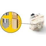 Keychron G182, Interruttore a pulsante marrone/trasparente