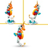 LEGO Creator 3-in-1 Unicorno magico, Giochi di costruzione Set da costruzione, 7 anno/i, Plastica, 145 pz, 215 g