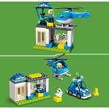 LEGO DUPLO Stazione di Polizia ed elicottero Rescue Set da costruzione, 2 anno/i, Plastica, 40 pz, 909 g