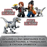 LEGO Jurassic World La cattura dei Velociraptor Blue e Beta Set da costruzione, 6 anno/i, Plastica, 181 pz, 340 g