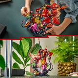 LEGO NINJAGO 71846 Mech Cavaliere del Fuoco, Giocattolo con Action Figure Robot, Minifigure e Mostro Marino, Idea Regalo 14+, Giochi di costruzione Giocattolo con Action Figure Robot, Minifigure e Mostro Marino, Idea Regalo 14+, Set da costruzione, 14 anno/i, Plastica, 996 pz, 1,61 kg