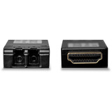 Lindy Extender HDMI 2.0 LWL, Estensione HDMI Nero