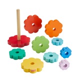 Mattel HXT77 giocattolo per lo sviluppo delle abilità motorie, Gioco di abilità 1,5 anno/i, Legno, Multicolore