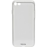 Nevox StyleShell Flex custodia per cellulare Cover a guscio Grigio, Trasparente bianco/trasparente, Cover a guscio, Apple, iPhone 7, Grigio, Trasparente