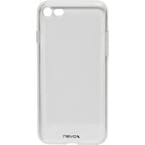 Nevox StyleShell Flex custodia per cellulare Cover a guscio Grigio, Trasparente, Custodia per telefono bianco/trasparente, Cover a guscio, Apple, iPhone 7, Grigio, Trasparente