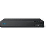 Reolink NVS16 Nero Videoregistratori di rete (NVR), Registratore video di rete Nero, 16 canali, 3840 x 2160 Pixel, 4 canali, 720p, 1080p, 3840x2160, 1920x1080, 1280x1024, 1280x720, 1024x768, 20 utente(i)