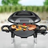 Rommelsbacher Barbecue grill elettrico BBQ 4000, Griglia Nero