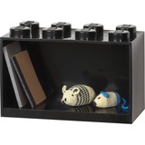 Room Copenhagen LEGO Regal Brick 8 Shelf, Mensola Nero
