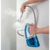 Rowenta Clean & Steam Multi RY8544WH scopa elettrica Senza sacchetto 0,5 L 1700 W Bianco, Blu, Pulitore a vapore bianco/Blu, Senza sacchetto, Bianco, Blu, 0,5 L, 0,4 L, Cina, Secco e bagnato