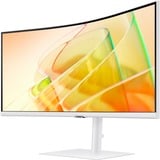Samsung S65TC Monitor PC 86,4 cm (34") 3440 x 1440 Pixel UltraWide Quad HD LED Bianco, Monitor LED bianco, 86,4 cm (34"), 3440 x 1440 Pixel, UltraWide Quad HD, LED, 5 ms, Bianco
