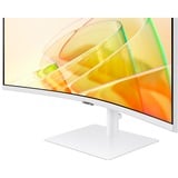Samsung S65TC Monitor PC 86,4 cm (34") 3440 x 1440 Pixel UltraWide Quad HD LED Bianco, Monitor LED bianco, 86,4 cm (34"), 3440 x 1440 Pixel, UltraWide Quad HD, LED, 5 ms, Bianco