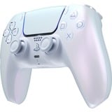Sony S1000044424 periferica di gioco Perlato Bluetooth/USB Gamepad Analogico/Digitale PlayStation 5, iOS bianco, Gamepad, PlayStation 5, iOS, D-pad, Tasto Home, Pulsante Opzioni, Pulsante Condividi, Analogico/Digitale, Con cavo e senza cavo, Bluetooth/USB