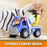 Spin Master Rubble & Crew, Veicolo da lavoro di Mix, Betoniera giocattolo con personaggio da collezione, giocattoli per bambini dai 3 anni in su,  veicolo da gioco Rubble & Crew, Veicolo da lavoro di Mix, Betoniera giocattolo con personaggio da collezione, giocattoli per bambini dai 3 anni in su, Autobetoniera, 3 anno/i, Plastica, Multicolore