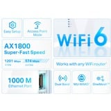 TP-Link RE600X, Ripetitore bianco