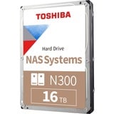 Toshiba N300 3.5" 16000 GB Serial ATA III 3.5", 16000 GB, 7200 Giri/min, Bulk