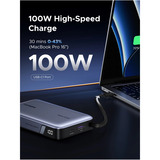 UGREEN PB551 Powerbank 20.000mAh 145W con cavo integrato 