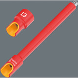 Wera 8794 LA VDE Prolunga Zyklop 1/4", 150 mm, chiave combinata   rosso