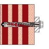 fischer DuoXpand 8x100 FUS, 562153 grigio chiaro/Rosso